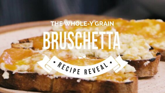Ricotta and Persimmon Butter Bruschetta
